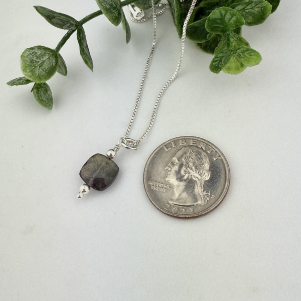 Labradorite Sterling Silver Necklace - Image 3