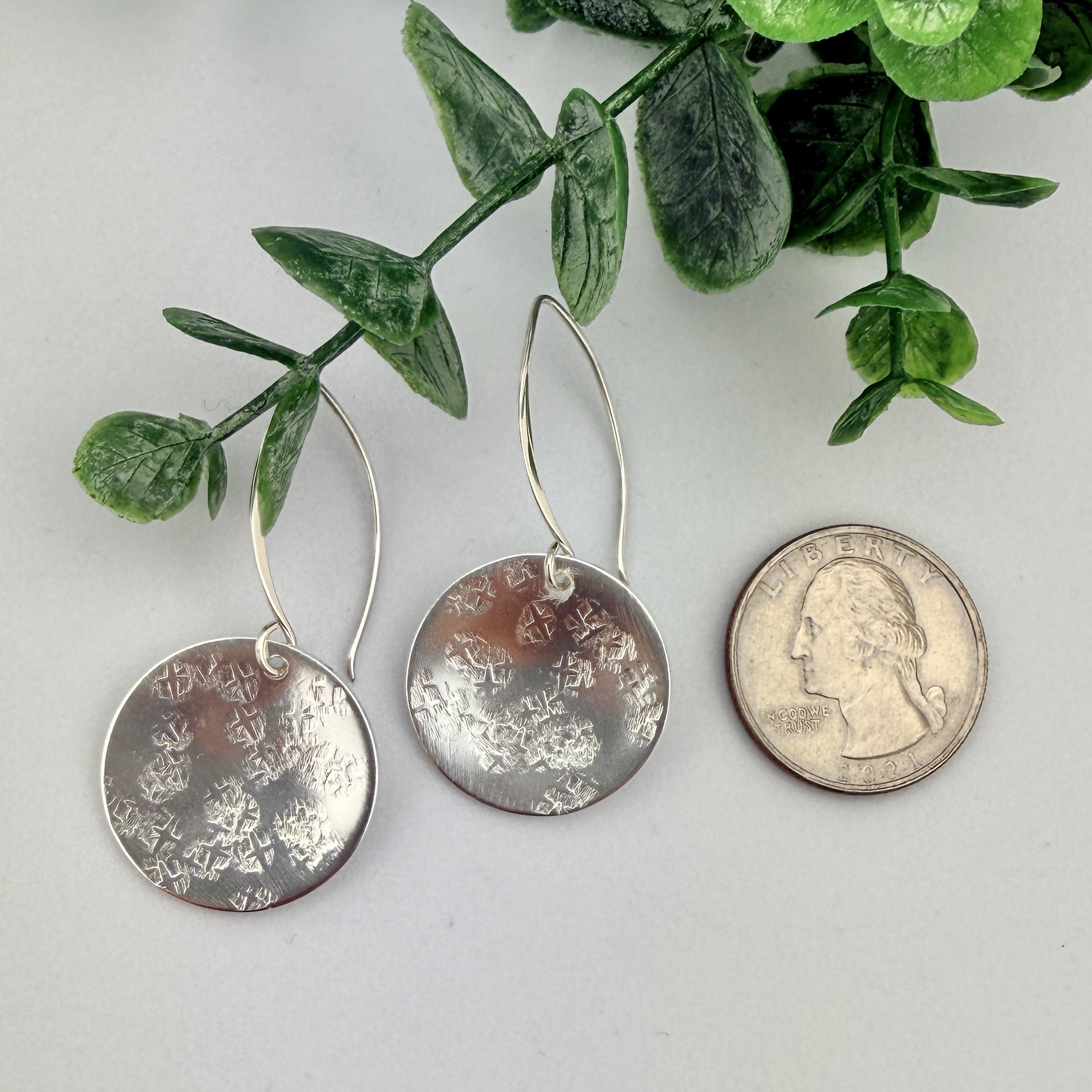 Sterling Relic Earrings - Image 3